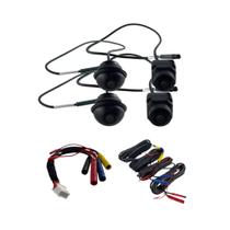 Kit Câmera Automotiva 360 Graus p/ RRS9700BR Pro Line Roadstar - RS361BR ES