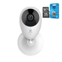 Kit Câmera de Segurança WiFi Ezviz C2C 1080p + MicroSD 128GB
