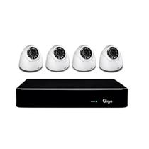 Kit camera dvr 4 canais e 4 cameras dome 1080p gs0900 Kit camera dvr 4 canais e 4 cameras dome 1080p gs0900