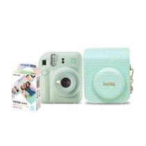 Kit Câmera Instantânea Fujifilm Instax Mini 12 Verde Menta