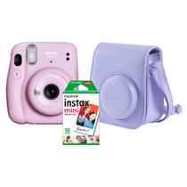 Kit Câmera Instantânea Instax Mini 11 Fujifilm analógica + 10 Filmes + Bolsa