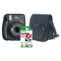 Kit Câmera Instantânea Instax Mini 11 Fujifilm analógica + 10 Filmes + Bolsa