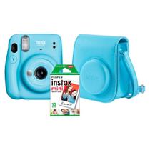 Kit camera instax mini 11 bolsa s. azul
