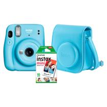 Kit Câmera Instax Mini 11 Fujifilm Instantânea analógica + 10 Filmes + Bolsa