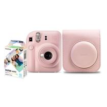 Kit Câmera Instax Mini 12 com Bolsa e 10 filmes Fujifilm