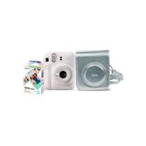 Kit Camera Instax Mini 12 com Pack 10 Fotos Bolsa Bca Mer