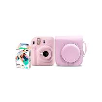 Kit Câmera Instax Mini 12 com pack 10 fotos Mermaid Tail e Bolsa Lilas Kit Câmera Instax Mini 12 com pack 10 fotos Mermaid Tail e Bolsa Lilas