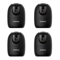 Kit Câmera Inteligente Full HD Im4 C Black Intelbras - 4 Unidades