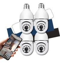 Kit Câmera lâmpada 4 Unidades 360