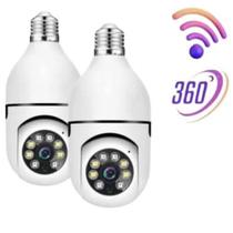 Kit Câmera Segurança Prova D'água Infravermelho Lâmpada Sem Fio Wifi - Yoosee UNIDADES:2 CÂMERA Kit Câmera Segurança Prova D'água Infravermelho Lâmpada Sem Fio Wifi - Yoosee UNIDADES:2 CÂMERA