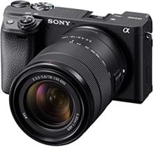 Kit Câmera Sony Alpha 6400 com lente 18-135mm