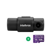Kit Câmera veicular Duo Intelbras DC 3201 2K+ + Cartão Micro SD 128GB