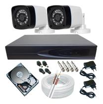 Kit Câmeras De Segurança Residencial + Dvr 4ch Ahd P2p Hdmi Kit Câmeras De Segurança Residencial + Dvr 4ch Ahd P2p Hdmi