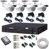 Kit Câmeras De Segurança Residencial Dvr Intelbras 1004 G4