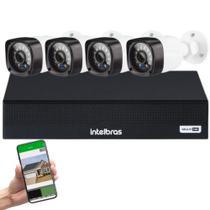 Kit Câmeras De Segurança Residencial Dvr Intelbras mhdx Full HD Kit Câmeras De Segurança Residencial Dvr Intelbras mhdx Full HD