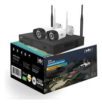 Kit Câmeras de Segurança Wi-Fi Vtv Digital 3MP com NVR 8 Canais e HD