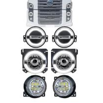 Kit Caminhão Constellation 2023 2024 2025 Farol Pisca Led Angel Eyes Auxiliar Milha Led Lanterna
