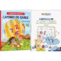 Kit Caminho Do Saber Aprendendo Os Numeros + Cartilha De Matemática - Kit de Livros