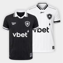 Kit Camisa Botafogo II e III 25/26 Torcedor Reebok Masculina Kit Camisa Botafogo II e III 25/26 Torcedor Reebok Masculina