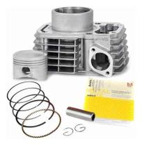 Kit Camisa Cilindro Pistão Anéis Crypton 115 Ed K