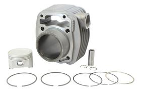 Kit Camisa Cilindro Pistão Anéis Nxr 160 Bros Titan Fan 160