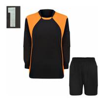 Kit Camisa e Bermuda Para Goleiro Com Proteção Acolchoada