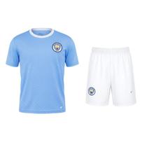 Kit Camisa e Calção Braziline Mini Craque Manchester City Juvenil