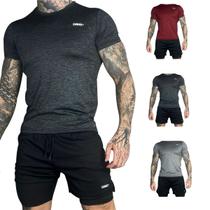 Kit Camisa Esportiva Dagg Premium + Short Academia e Térmico 2em1 Dagg