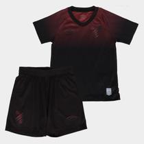 Kit Camisa Infantil Athlético Paranaense III 25/26 s/n Torcedor Umbro Kit Camisa Infantil Athlético Paranaense III 25/26 s/n Torcedor Umbro