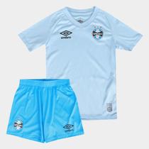 Kit Camisa Infantil Grêmio II 25/26 s/n Torcedor Umbro Kit Camisa Infantil Grêmio II 25/26 s/n Torcedor Umbro