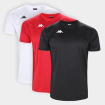 Kit Camisa Kappa Fardamento C/ 3 Masculina Kit Camisa Kappa Fardamento C/ 3 Masculina