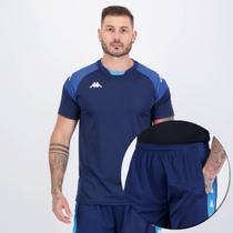 Kit Camisa Kappa Sammy e Bermuda Kappa Mello Marinho