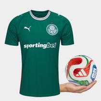 Kit Camisa Palmeiras I 26/27 s/n Torcedor + Mini Bola Trionda Copa do Mundo 2026 Kit Camisa Palmeiras I 26/27 s/n Torcedor + Mini Bola Trionda Copa do Mundo 2026