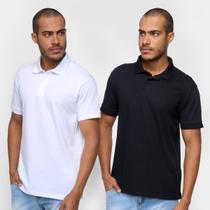 Kit Camisa Polo Burn Básica C/ 2 Peças Masculina