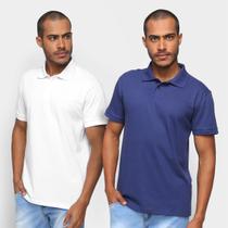 Kit Camisa Polo Burn Básica C/ 2 Peças Masculina