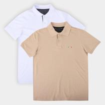 Kit Camisa Polo Industrie Básica Masculina 2 Peças Kit Camisa Polo Industrie Básica Masculina 2 Peças