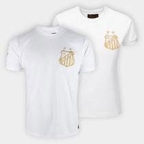 Kit Camisa Santos Pelé Athleta Comemorativa 1000 Gols Casal que Torce Junto
