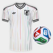 Kit Camisa Seleção Japão Away 2026 Originals + Bola Trionda Training Adidas