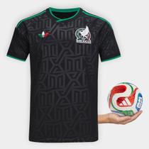 Kit Camisa Seleção México Third 2026 Originals + Mini Bola Trionda Adidas