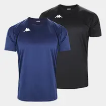 Kit Camisas Kappa Fardamento Modena 2 Peças Masculino