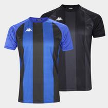 Kit Camisas Kappa Fardamento Verticale 2 Peças Masculino