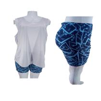 Kit Camiseta Academia E Short fitness Feminino Caminhada