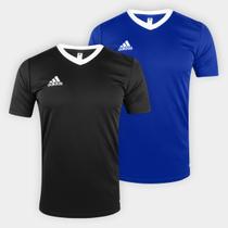 Kit Camiseta Adidas Entrada 22 Masculina C/ 2 Peças