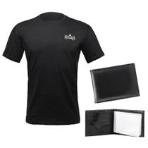 Kit Camiseta Baladeiros Preta + Carteira Kit Camiseta Baladeiros Preta + Carteira