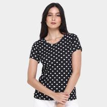 Kit Camiseta Básicos Poá c/ 2 Peças Feminina Kit Camiseta Básicos Poá c/ 2 Peças Feminina