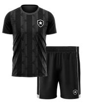 Kit Camiseta + Bermuda Braziline Botafogo Masculino