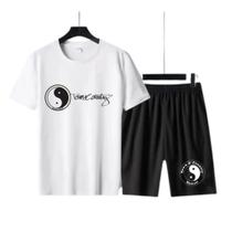 Kit Camiseta + Bermuda Moletom Tony Country Yin Yang Unissex