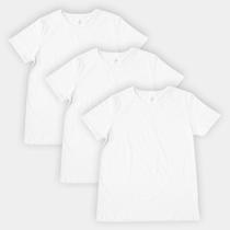 Kit Camiseta Burn Básica C/ 3 Peças Masculina