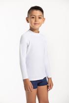 Kit Camiseta de Proteção Solar e Sunga Lisa Azul Marinho Kit Camiseta de Proteção Solar e Sunga Lisa Azul Marinho