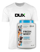 Kit Camiseta Dux Fresh Whey Protein Vários Sabores Dry Fit - Kit Camiseta Dux Fresh Whey Protein Vários Sabores Dry Fit -